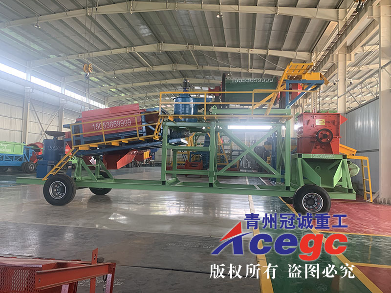 移動球磨制砂選礦設(shè)備